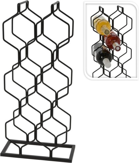H&S Collection Wijnrek voor 8 flessen