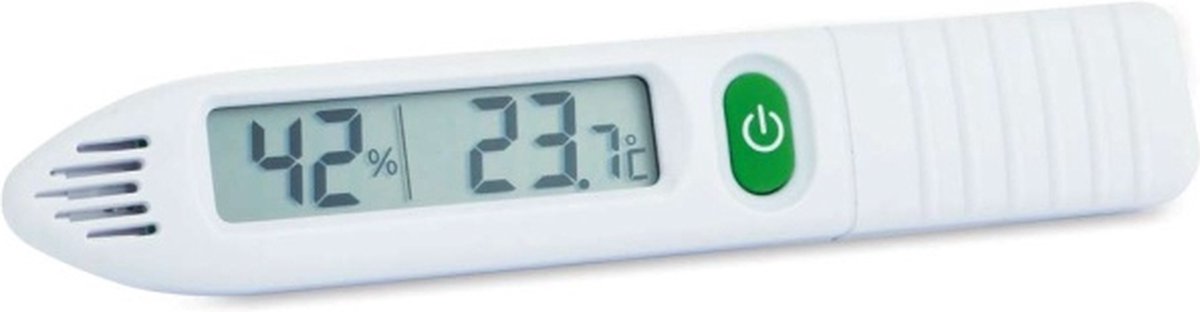 ETI - Pocket Hygrometer - Zakformaat Digitale Hygrometer & Thermometer - Ideaal voor de Glastuinbouw Luchtvochtigheid - Horticulture - Kweekkas