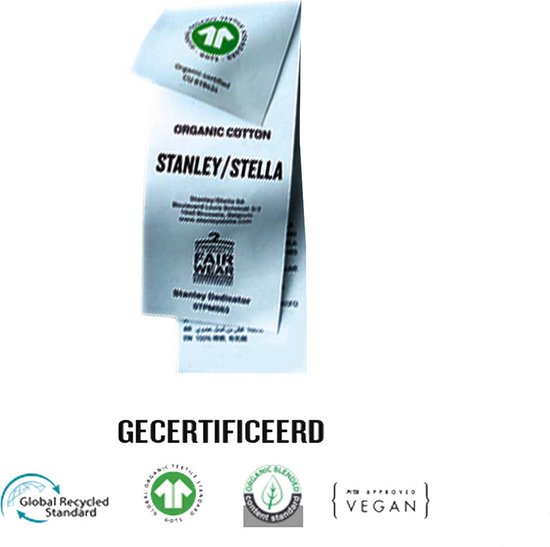 T-Shirt Drôle pour Hommes et Femmes - Vogel du Milieu - Wit Vintage - L