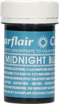 Sugarflair Paste Colours Voedingskleurstof Pasta - Middernacht Blauw - 25g