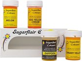 Sugarflair Sugarflair Paste Colour Mix Voedingskleurstoffen - Geel - Set/4