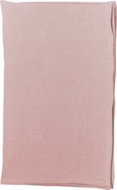 Roze Tafelloper - 150 x 45 cm - 100% linnen - poeder roze