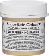 Sugarflair Pump Spray Voedingskleurstof Navulling - Glitter Nevel - Goud Finishing - 25g
