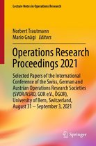 Lecture Notes in Operations Research - Operations Research Proceedings 2021