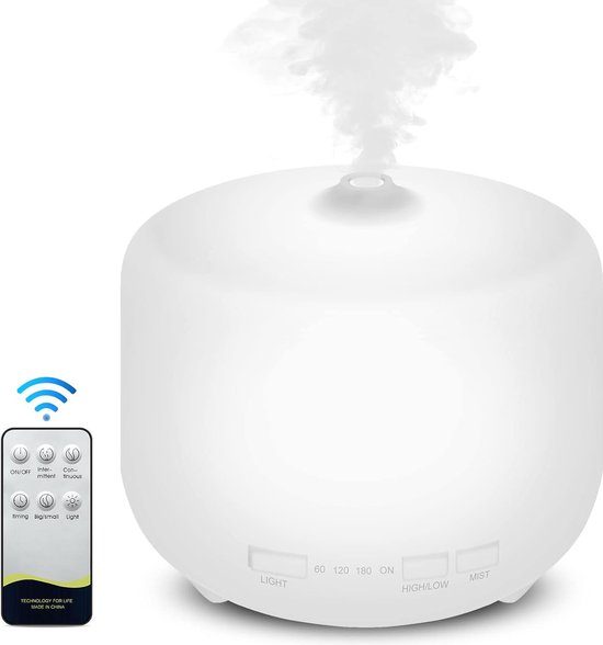Jeebel Essentiële Oliediffuser, 300ml Tankvormige Aromadiffuser Mini Luchtbevochtiger Met Kleurrijk Led Vlammeffect Inclusief Afstandsbediening En Oplader Geschikt Voor Slaapkamers Kantoren Zwart 3238005073