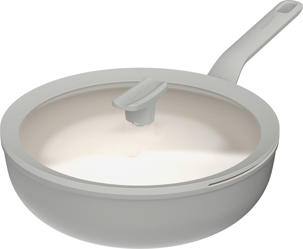 Berghoff Leo Balance Recycled Wokpan met Deksel - Ø 28cm - Moonmist