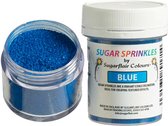 Sugarflair Sugar Sprinkles - Blauw - 40g - Gekleurde Suiker - Eetbare Taartdecoratie