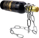 Porte-bouteille de vin Olvino - Casier à vin - Porte-vin - Argent