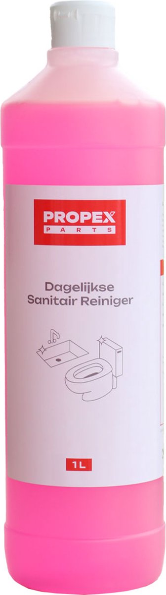 Propex Parts Dagelijkse sanitair reiniger - Frisse Geur & Maximale Hygiëne - Toilet & Badkamer - 1 liter
