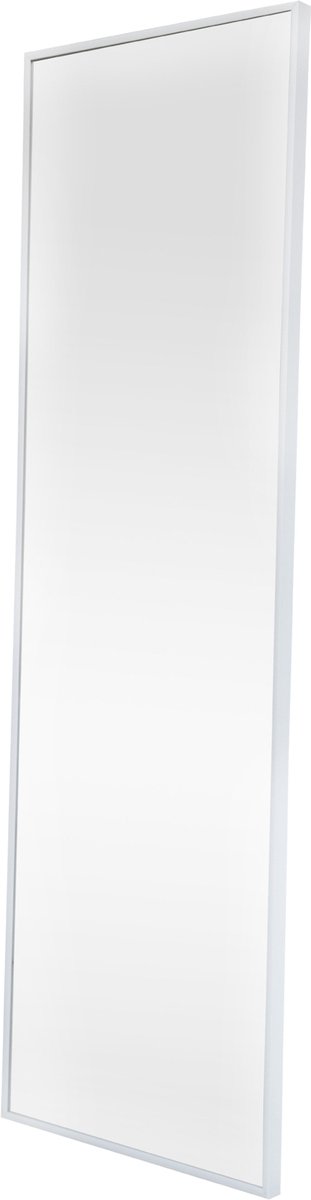 en.casa Passpiegel Lesina hangend 120x37x2 cm wit [en.casa]
