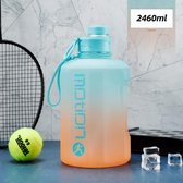 Motion - Sport waterfles XL - Drinkfles - 2L - Draagbaar - Lekvrij