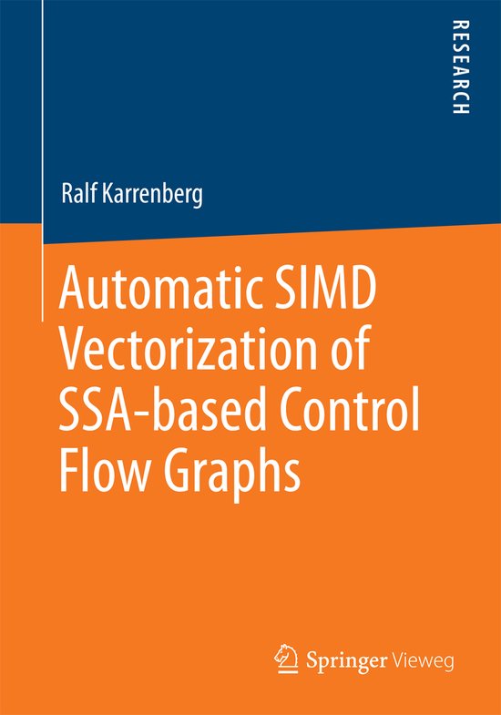 Automatic SIMD Vectorization of SSA based Control Flow Graph ... - cover