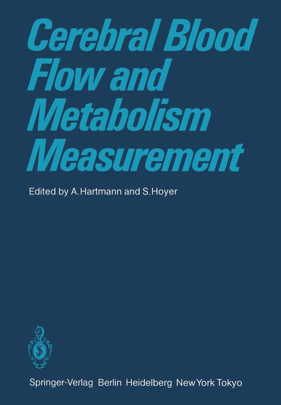 Cerebral Blood Flow and Metabolism Measurement - cover