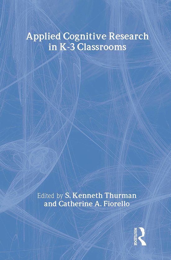 Applied Cognitive Research In K-3 Classrooms - cover
