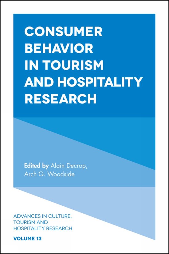 Advances in Culture, Tourism and Hospitality Research- Consu ... - cover