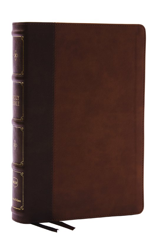 NKJV, Large Print Thinline Reference Bible, Blue Letter, Mac ... - cover