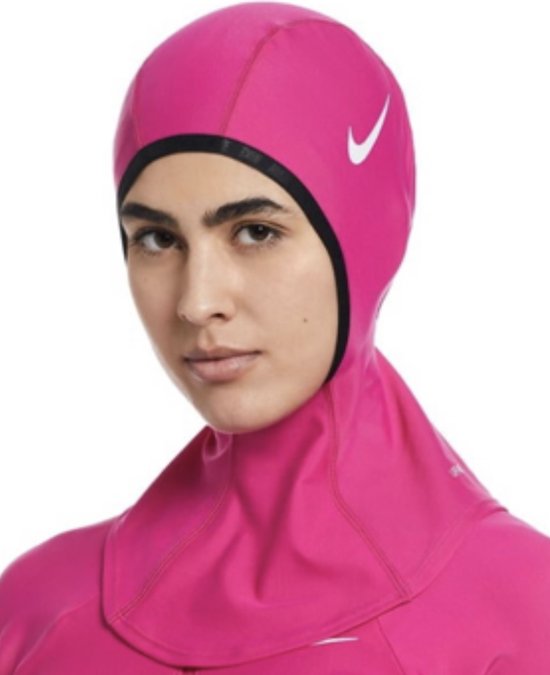 Nike Victory Zwem Hijab Roze Maat XS/S