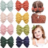 haar meisjes accessoires Roll over image to zoom in 16Pcs Baby Girls Hair Bows Clips Hair Barrettes Accessory for Babies Baby Toddlers Kids in Pairs