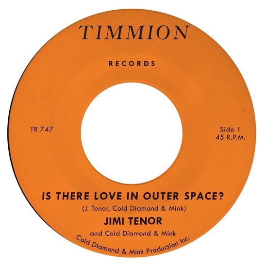 Jimi Tenor & Cold Diamond & Mink - Is There Love At Outer Space (7" Vinyl Single) (Coloured Vinyl)