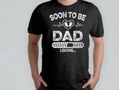 BIENTÔT BE DAD 2024 LOADING - T Shirt - cadeau - cadeau - père - papa - meilleur papa du monde - anniversaire - unisexe - fête des pères - meilleur papa du monde - père - amour - mignon