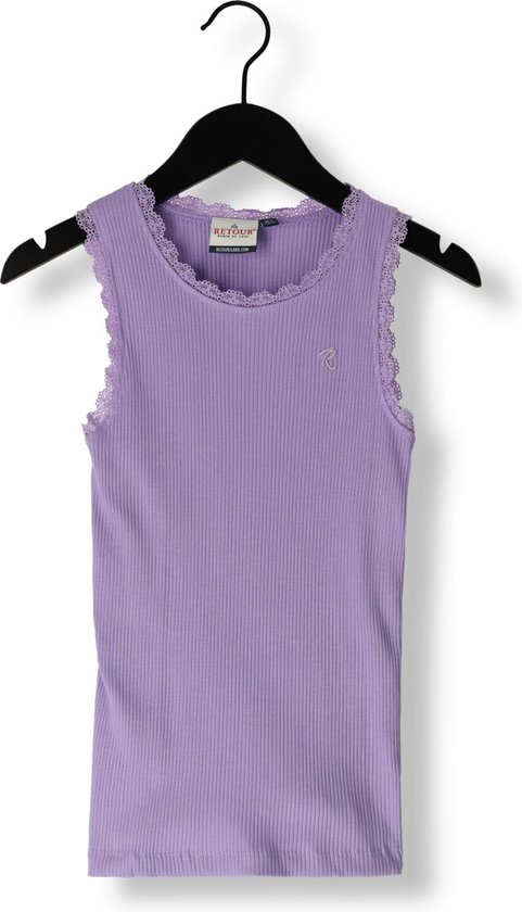 Retour Orlene T-shirts & T-shirts Filles - Chemise - Violet - Taille 122/128