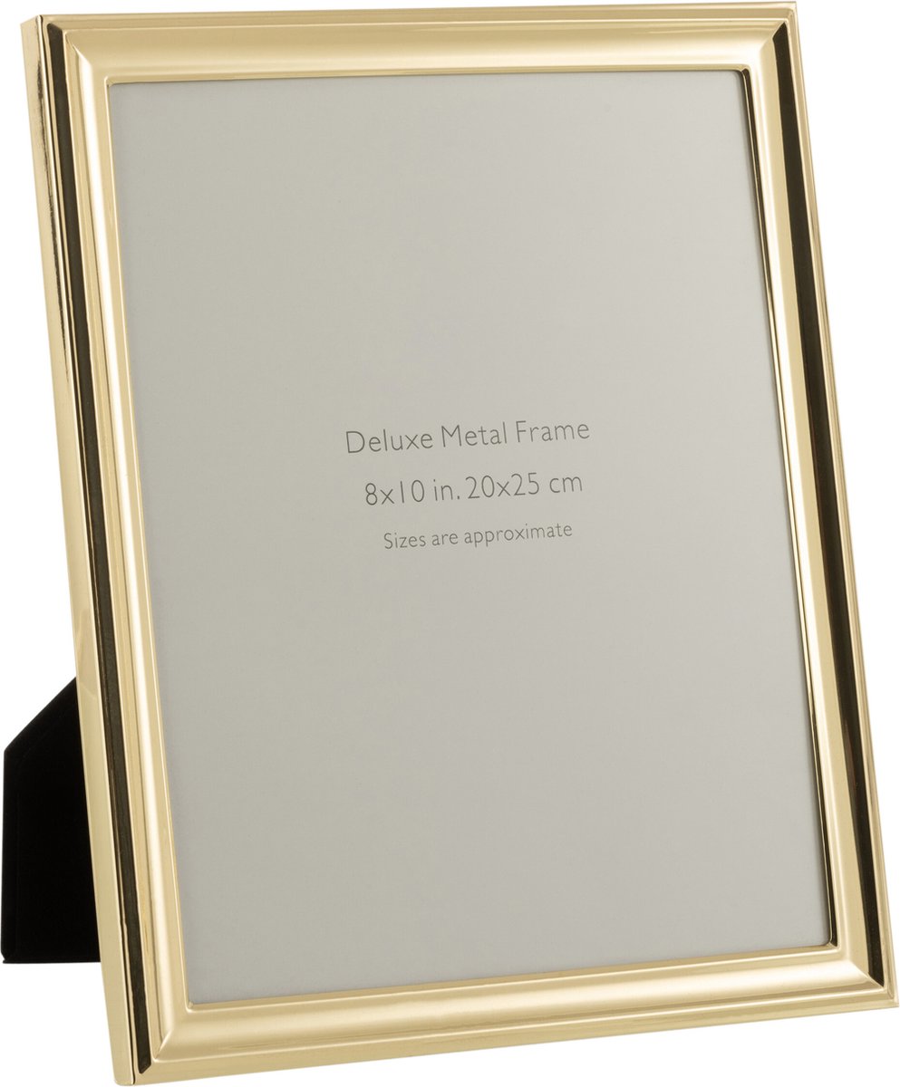 J-Line fotolijst metaal - goud - large - 2 stuks