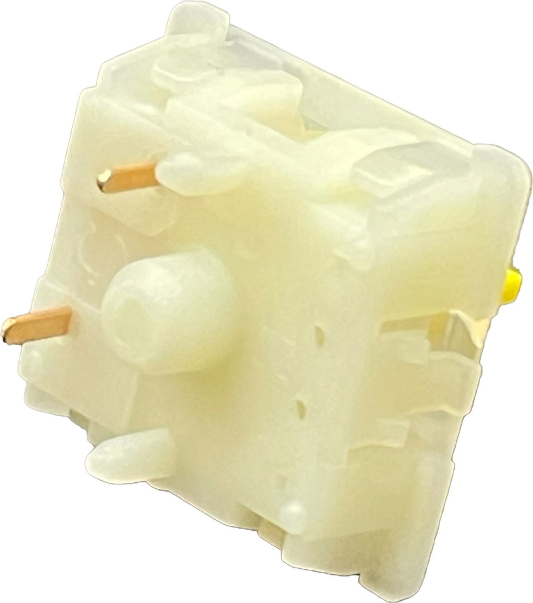 Gateron Milky Pro V2 Yellow Mechanische Switches - Linear - 30 stuks thumbnail 3