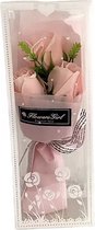 flowers-soap moederdag-verjaardag-gift- zeep boeket