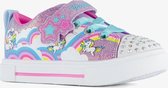 Skechers Twinkle Toes meisjes sneakers lichtjes - Roze - Uitneembare zool - Maat 31