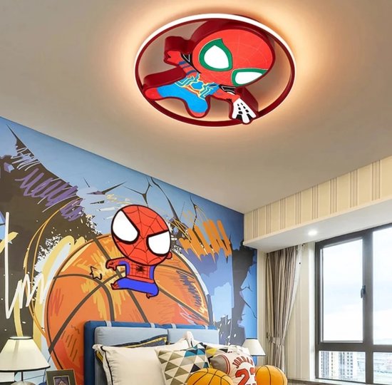 Spider Man LED-plafondlamp Kinderkamer
