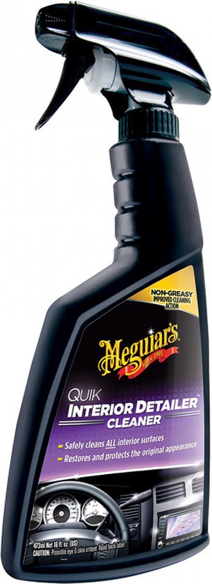 Meguiars G13616 Quick Interior Detailer Spray pour cockpit - 473 ml