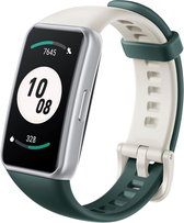 Honor Band 7 smartwatch 1,47 inch AMOLED volledig touchscreen 5ATM waterdicht fitnesstrackerhorloge met stappenteller hartslagmeter voor dames heren Android iOS-telefoon, groen