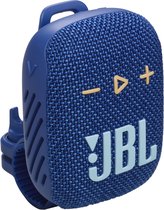 JBL Wind 3S - Mini haut-parleur Bluetooth portable - Étanche - avec support de guidon gratuit - Blauw