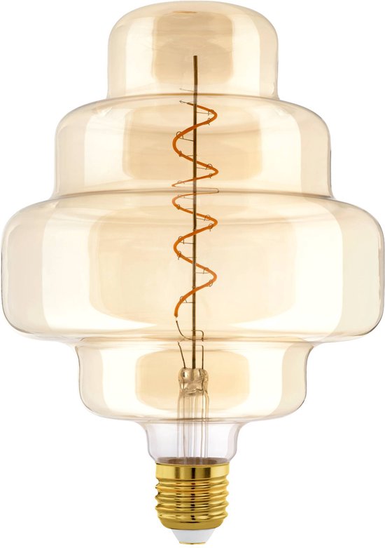 EGLO LED Lamp - E27 - 29 cm - Amber - 2000K - Dimbaar
