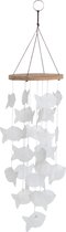 Carillons éoliens J-Line Fish Shell - blanc - 2 pièces