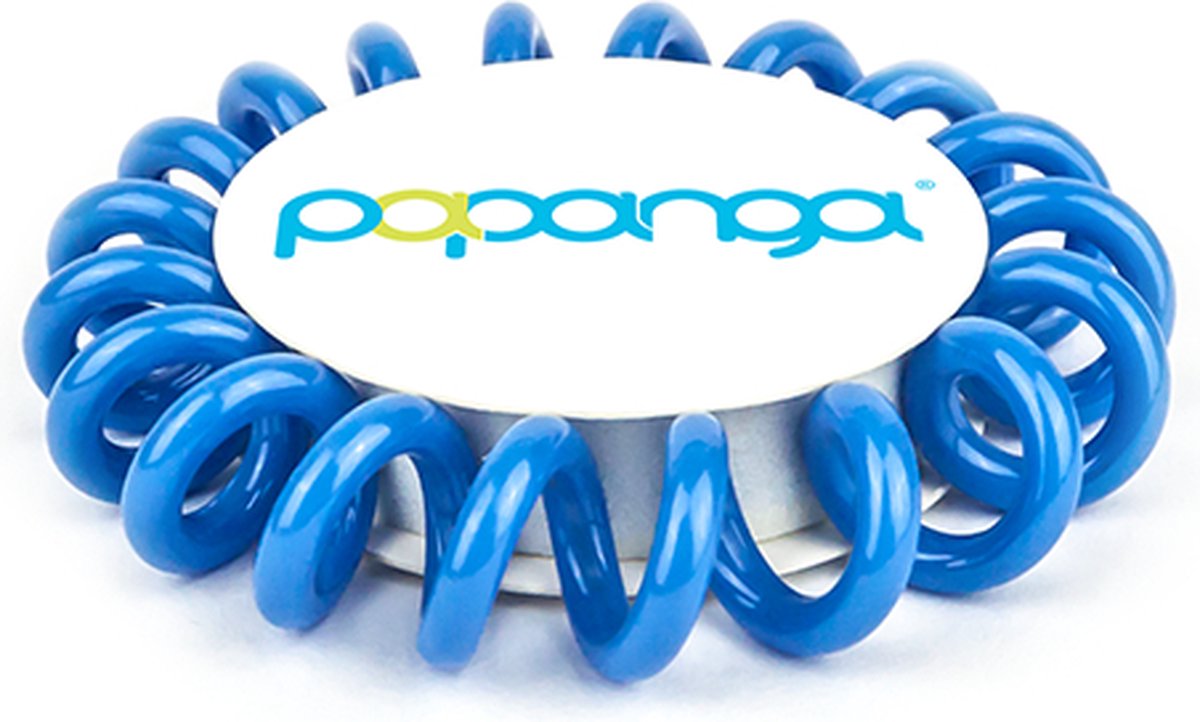 Papanga haarelastiek Azuurblauw "Small''