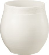 J-Line Cachepot Gio Ceramique Blanc Medium