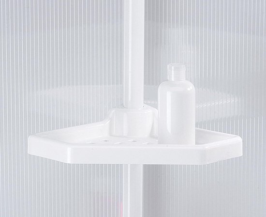 Support de douche télescopique - Support de salle de bain télescopique - Support de douche d'angle - Support de douche sans Embouts