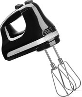 KitchenAid Klassieke Handmixer - Keukenmachine met 5 snelheden en 5 verschillende mengstaven - Onyx zwart