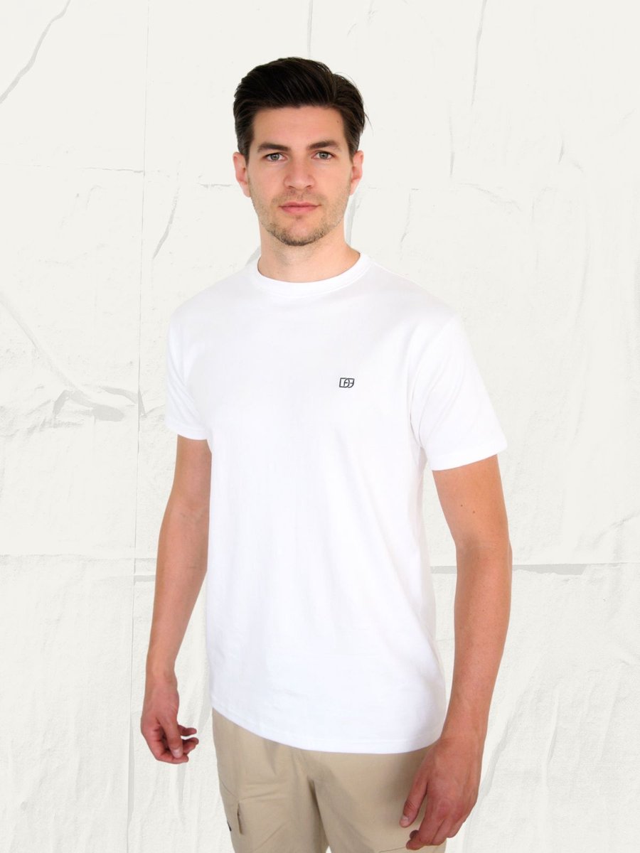 DOUBLE FERDINAND - T-Shirt Premium fit - Wit - S