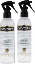 Vivory Roomspray Virgin Snow - 2 stuks VOORDEEL VERPAKKING