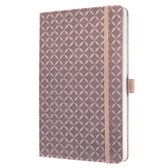 Jolie notitieboek - Flair - A5 - pearl rose - gelinieerd - hardcover - SI-JN137