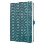 Carnet Sigel - Jolie Flair - A5 - bleu océan - ligné - couverture rigide - SI-JN139