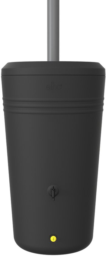 Elho Green Basics Regenton - Regenton - Living Black - Buiten - 200 Liter