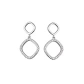 Zilveren Oorhangers Dames - Zilver Oorbellen Dames - Zilver Oorhangers - Silver Earrings - Amona Jewelry