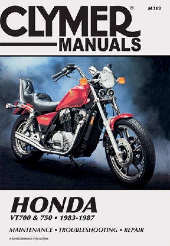 Honda Vt700 and 750, 1983-1987 - cover
