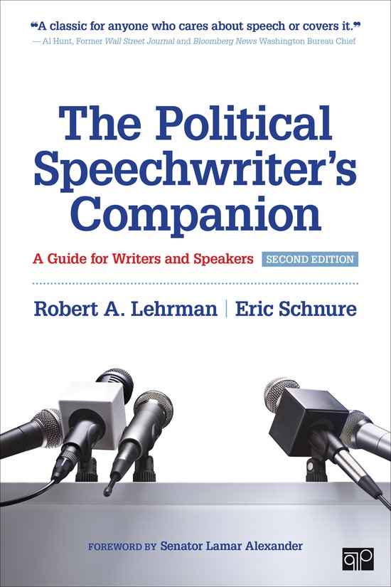 The Political Speechwriter's Companion - cover