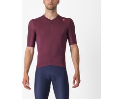 Castelli Espresso Jersey heren fietsshirt Deep Bordeaux