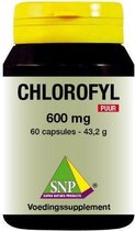 Snp Chlorofyl 600 mg puur (60ca)