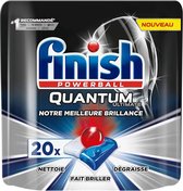 Finish Powerball Quantum Ultimate Vaatwastabletten - 20 Capsules